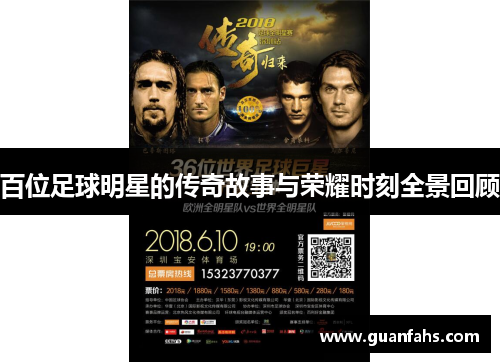 百位足球明星的传奇故事与荣耀时刻全景回顾